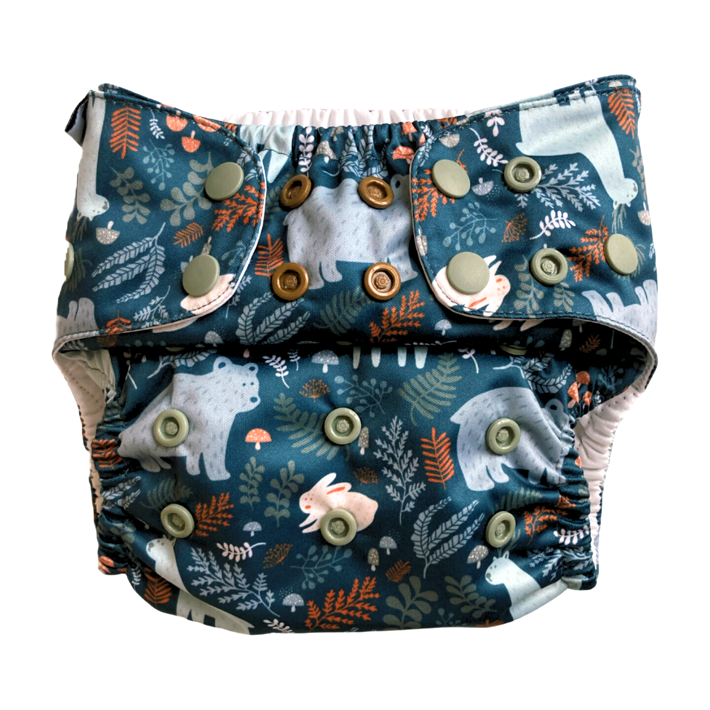 The Swedish Forest | Pocket Diaper | Slim 3-15kg: Smultron / No inserts - - MamaMilla