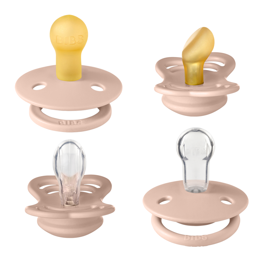 Bibs Try it - startpakke med sutter - Blush - Sut - MamaMilla