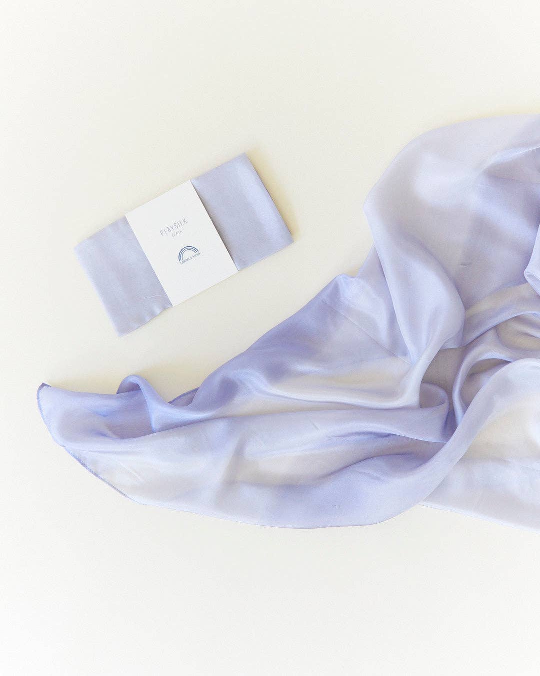 Sarahs Silk Earth Playsilks - Open-Ended 100% Silk, Natural Waldorf Toys: Ocean - - MamaMilla