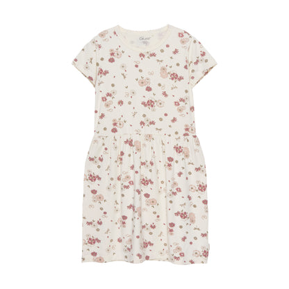 Celavi Kjole i Bambus - Blomster - Rose Cloud - Kjole - MamaMilla