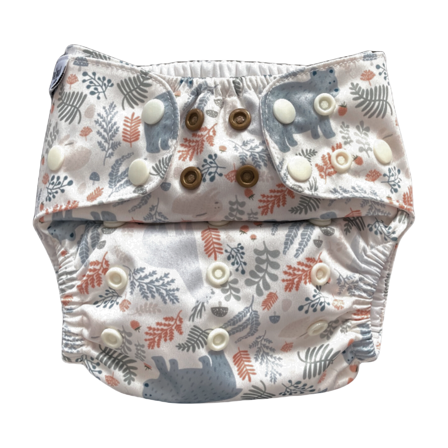 Der schwedische Wald | Taschenwindel | Schleim 3-15kg: Hopfenblüten blau / Keine Einlagen - - MamaMilla