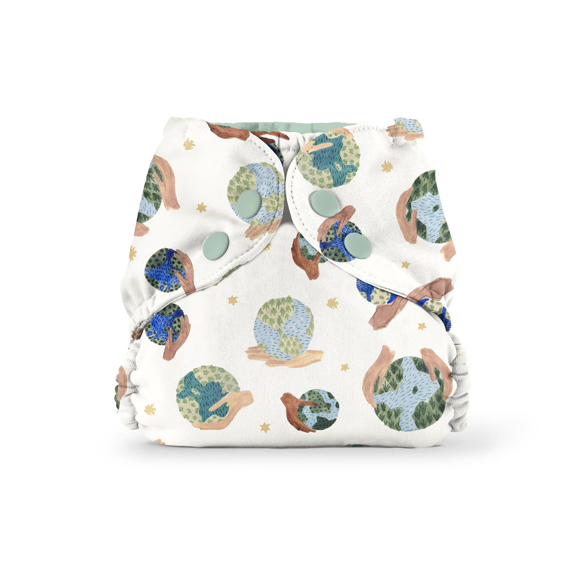 Outer (+ Swim Diaper): Winter Water Factory Blueberries / Size 2 (18-35 lbs) - - MamaMilla