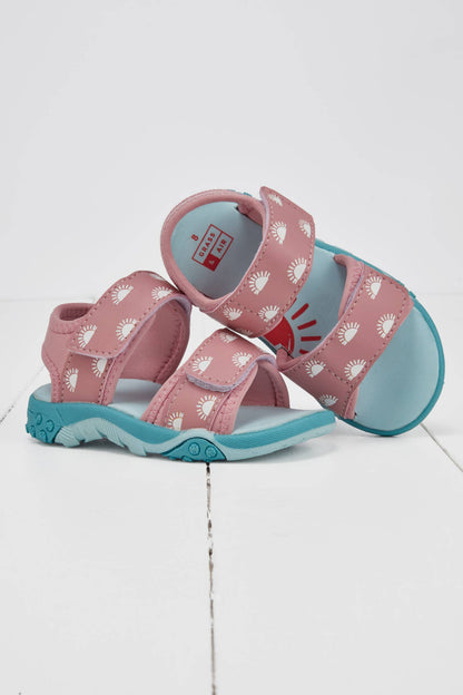 Grass &amp; Air rose sandaler detaljer