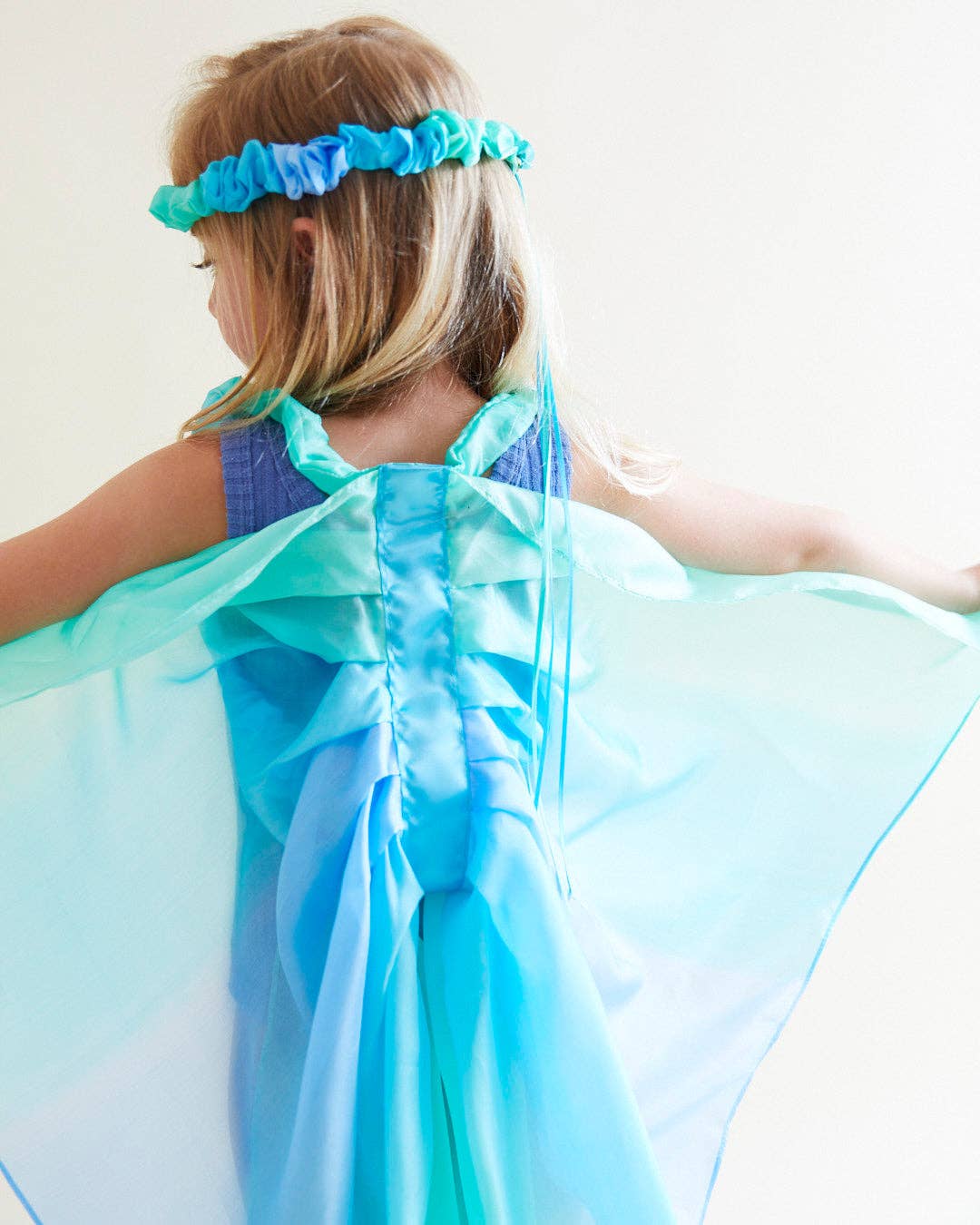 Sarahs Silk Silk Sea Wings - for Fairy Dress-Up Play - - MamaMilla