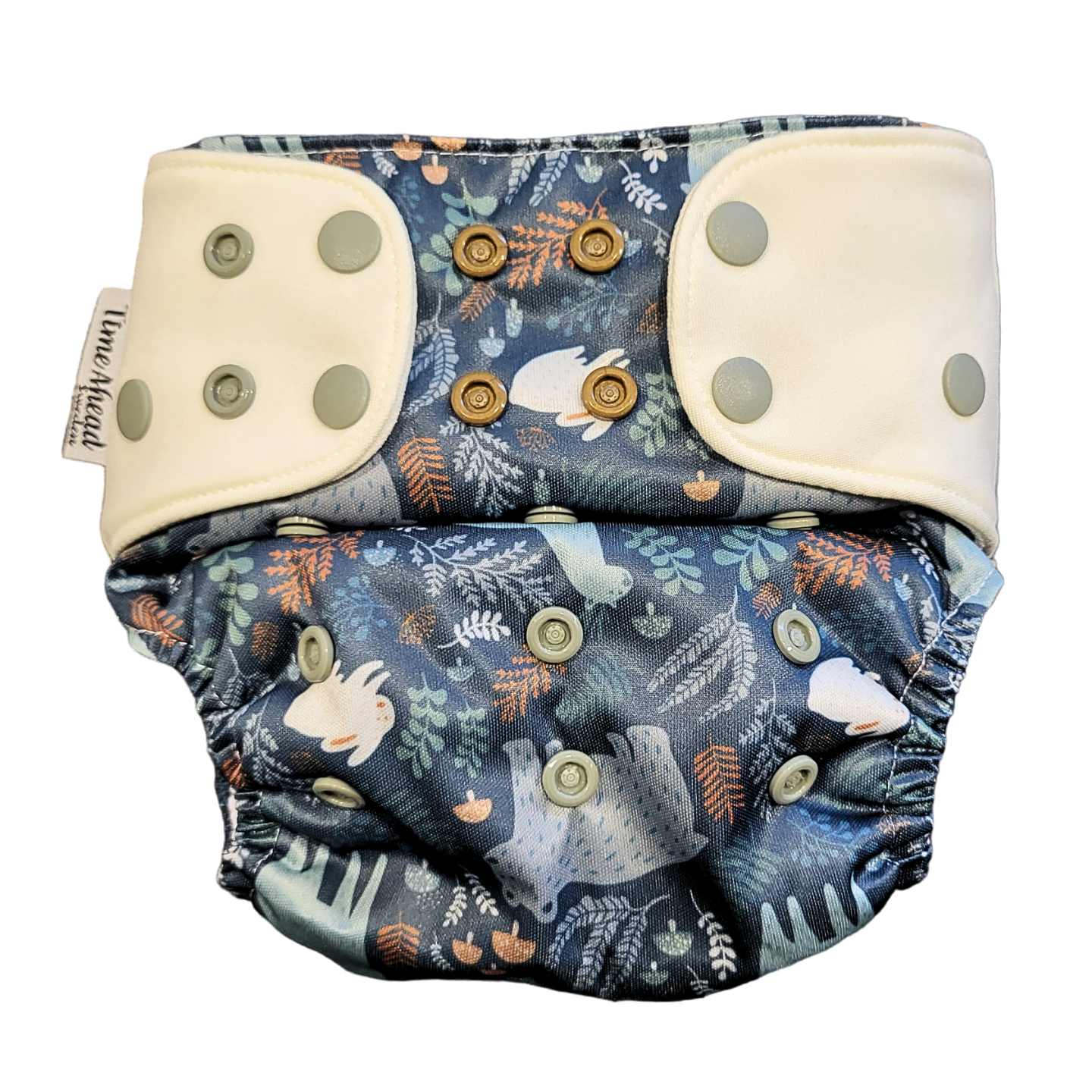 Der schwedische Wald | Taschenwindelstretch | 5-17kg: Hopfenblüten beige / Ohne Einlagen - - MamaMilla