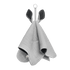 BIBS Kangaroo muslin sutteklud "Cloud" (økologisk bomuld) - MamaMilla
