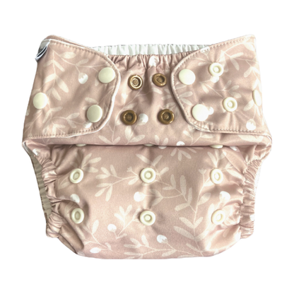The Swedish Forest | Pocket Diaper | Slim 3-15kg: Ekollon / No inserts - - MamaMilla