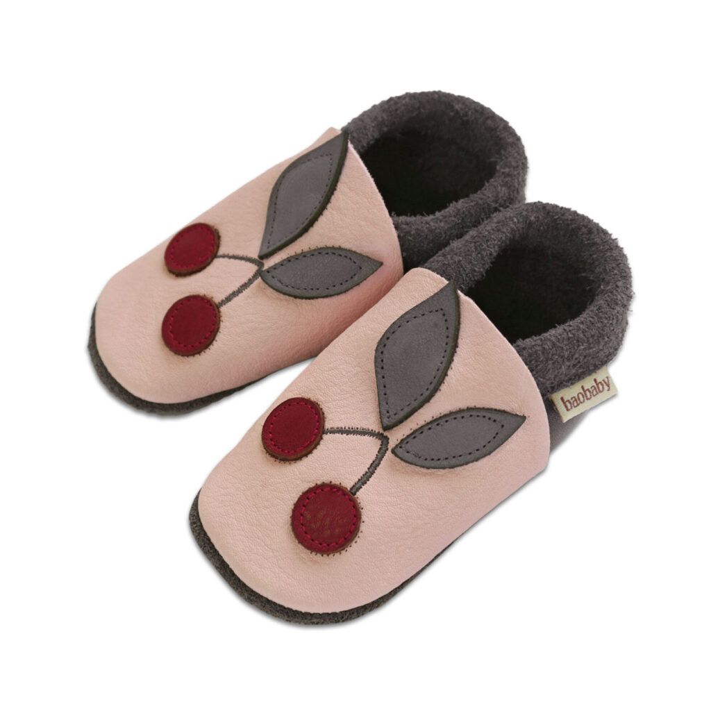 Baobaby Classic Babyschuhe – Cherry Pop M – – MamaMilla