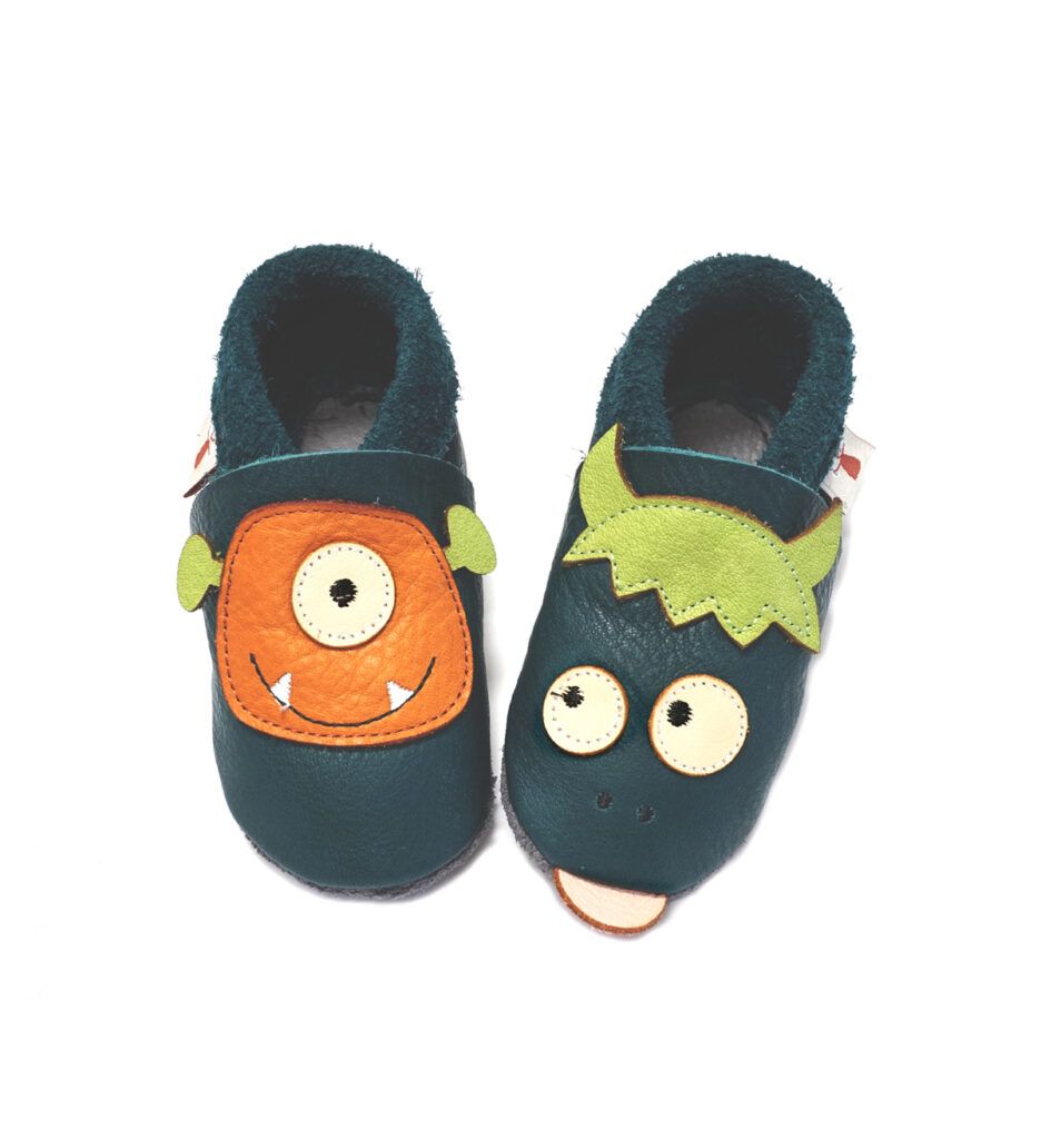 Baobaby Classic Baby Skor - Monster S - - MamaMilla