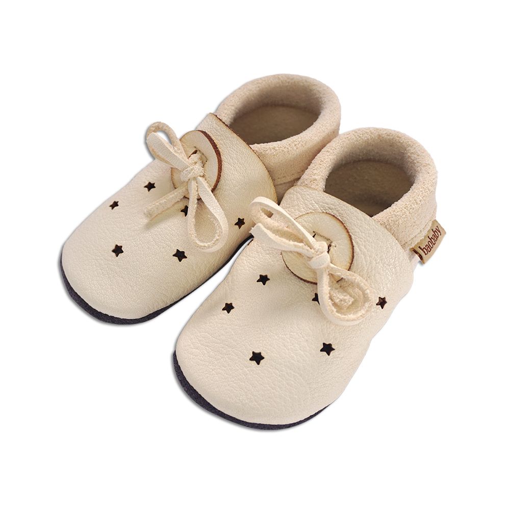 Baobaby Sandalen - Sterren Wit XXS - - MamaMilla