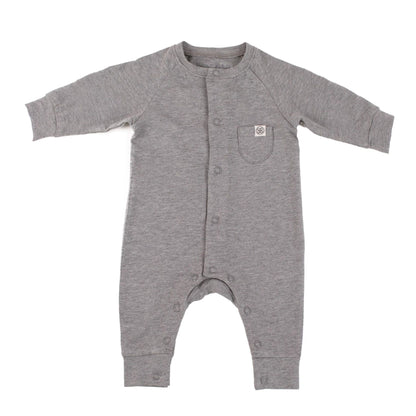 Cloby UV-playsuit - Steengrijs 62/68 - - MamaMilla