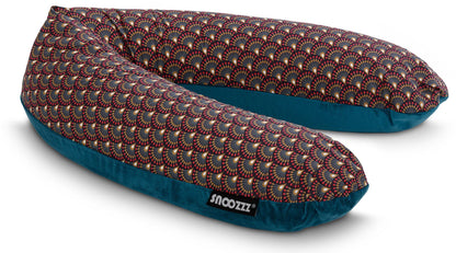 Snoozzz Zwangerschaps- &amp; voedingskussen - Paon - Voedingskussen - MamaMilla