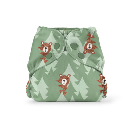 Outer (+ Swim Diaper): Mist / Size 2 (18-35 lbs) - - MamaMilla