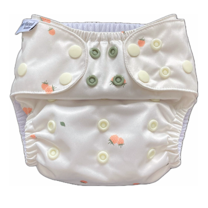 The Swedish Forest | Pocket Diaper | Slim 3-15kg: Ekollon / No inserts - - MamaMilla