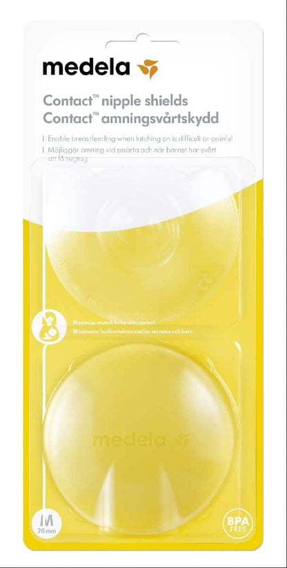 Medela Ammebrikker Brystskjold 2-Pak – str. M, 20 mm