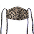Fidella Mundbind- Leopard/Gold med bindesnor - - MamaMilla