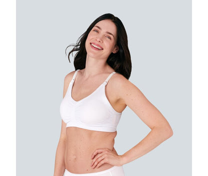 Medela Komfortabel 3-i-1 amme- og pumpe-BH, sort, str. L - MamaMilla