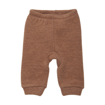 CeLaVi broek van wol - Coca Mocha Melange - Wollen broek - MamaMilla
