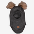 Mikk-Line uld-elefanthue med pompom - Anthracite Melange - uld-Hue - MamaMilla