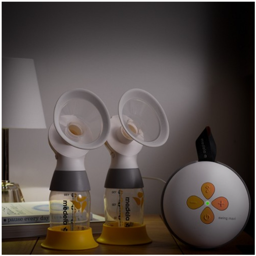 Medela - Swing Maxi - Elektronisk Dobbelt-brystpumpe - Brystpumpe elektrisk - MamaMilla