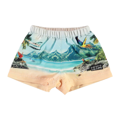 Molo-Badehose – Willkommen in Hawaii – Bademode – MamaMilla